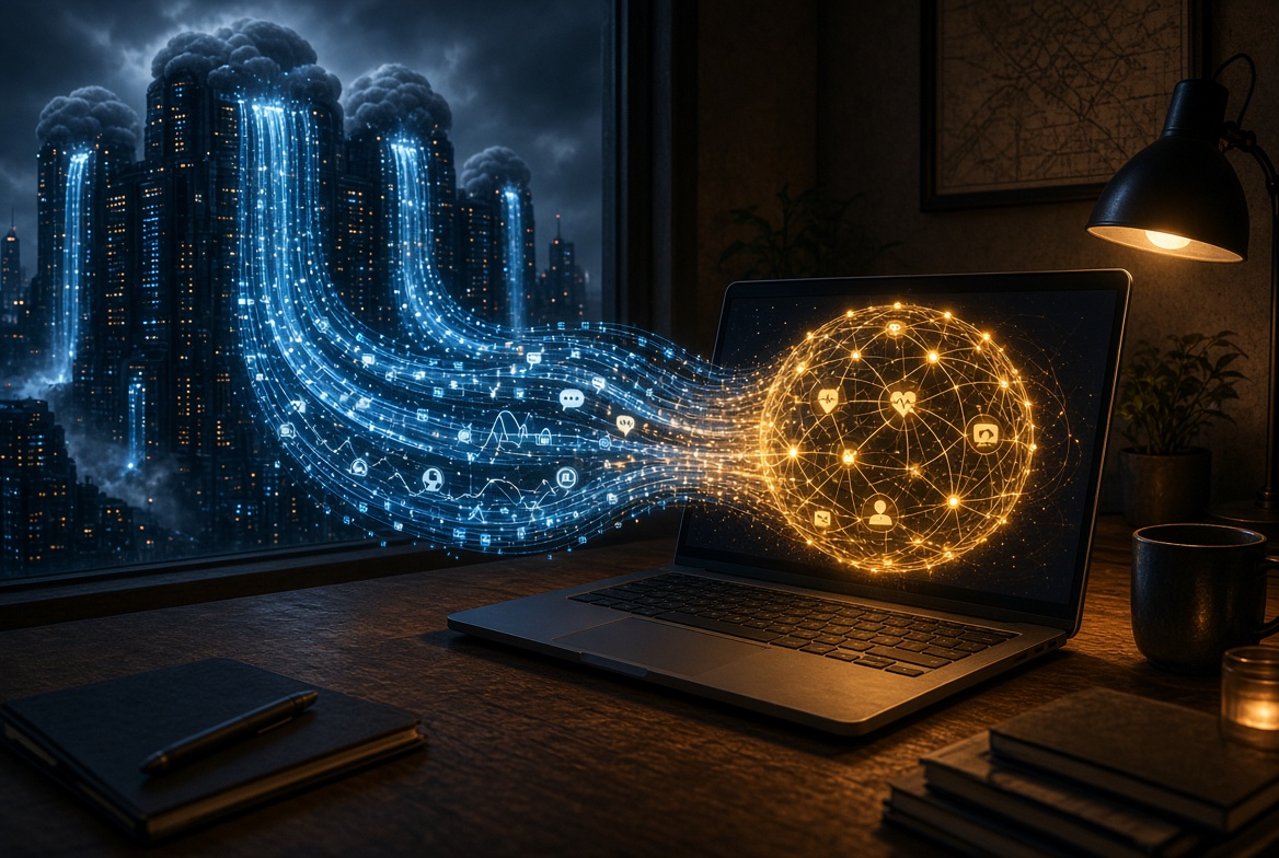 Reclaim your data — personal data flowing into a private knowledge graph